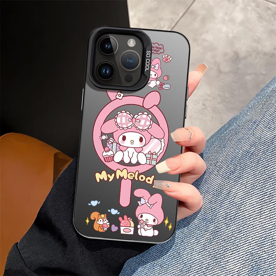 

Cartoon Cute Kuromi Case for iPhone 17 Pro Max 15 11 16 14 Plus 13 12 Pro Air Phone Cover iPhone 16 Pro Max