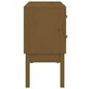 Vidaxl Chest of Drawers, Honey Brown, 90X40X78 Cm, Pine Wood