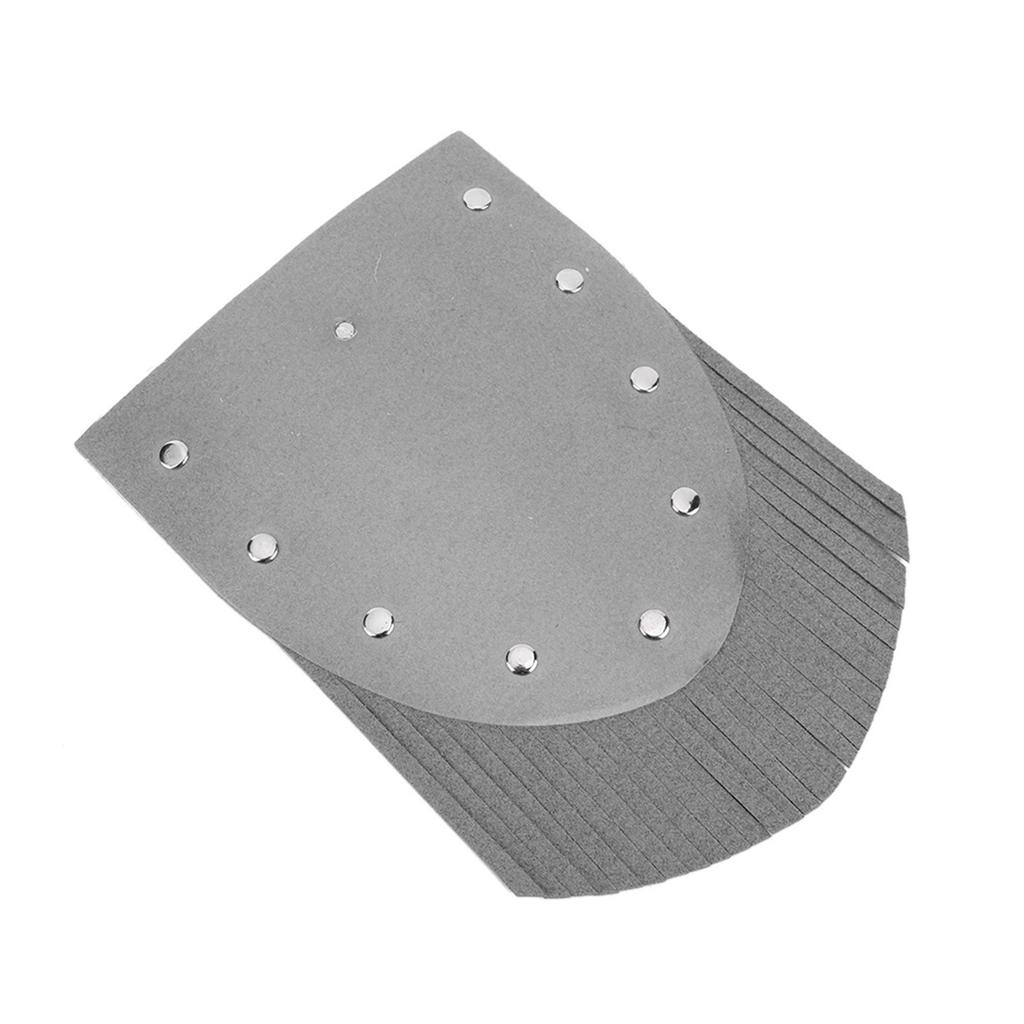 Motorcycle Front Fender Mud Flap With Tassel Motorcycle Modification Accessories(Black)