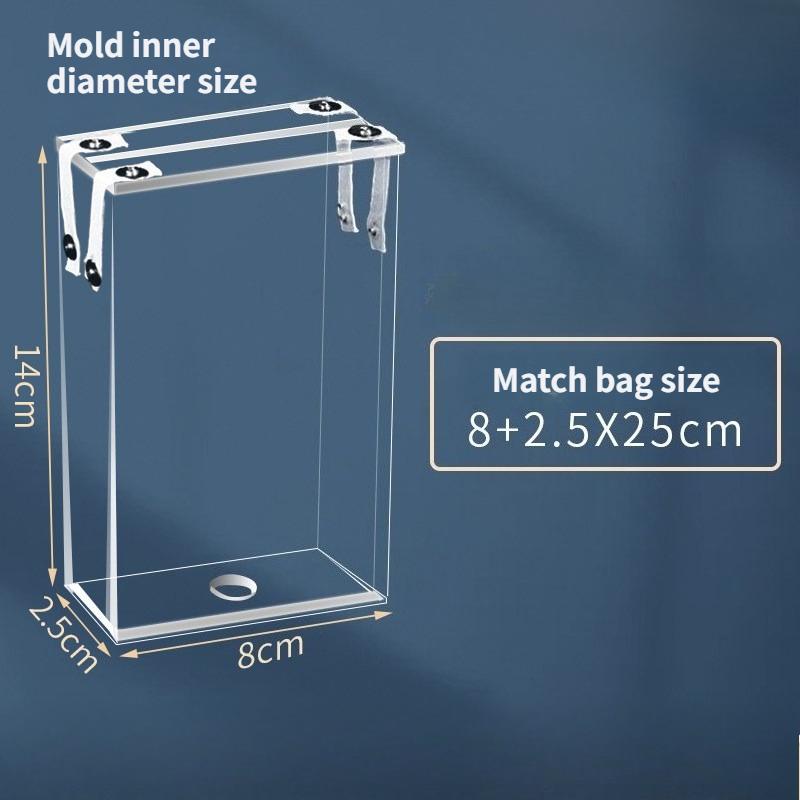 Acrylic Plastic Food Bag Rice Bags Used in Refrigerators and Supermarkets Vacuum Bag Compression Mold Rice Storage Transparent Rectangular