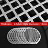 15 To 60cm Smooth Barbecue Round Cooling Baking Rack 304 Stainless Steel Wire Oven Grill  Sheet Circular BBQ Net Baking Grill