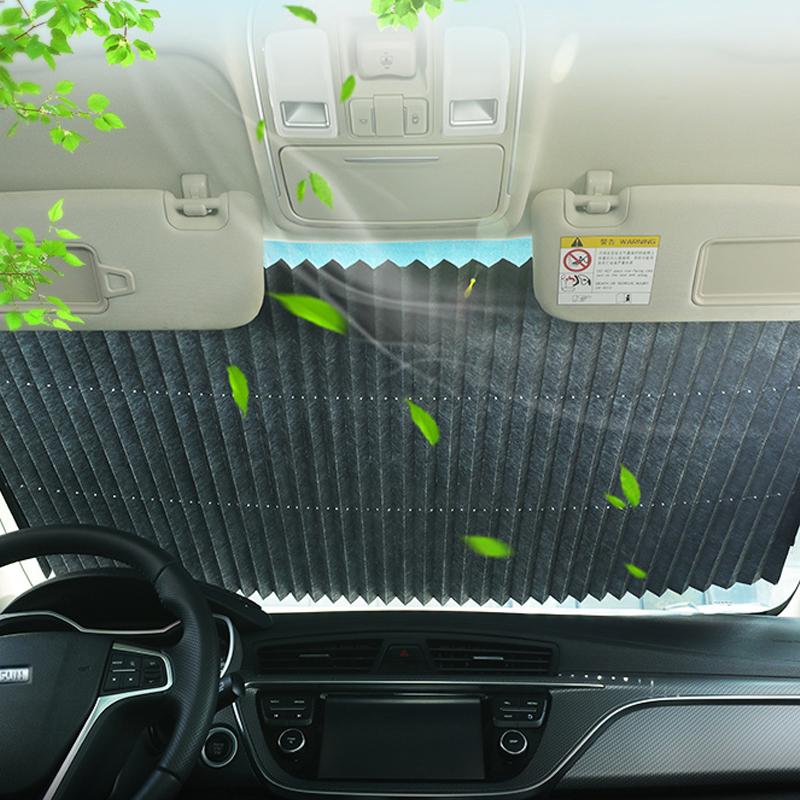 Mașină parbriz parasolar cortina mașina retractabila parasolar umbrelă auto față spate fereastră folie reflectorizantă UV accesorii auto