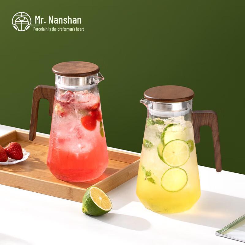 Large Capacity Heat-Resistant Glass Pitcher