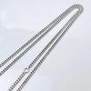 Used GUCCI 925 Necklace Pendant Silver ON580 Diamante Sherry Line Accessories