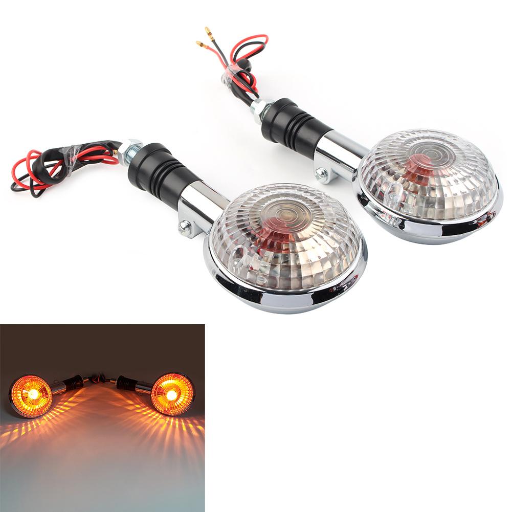 2Pcs Motorbike Turn Signal Indicator Light Indicator Blinker Lamp for Yamaha Vstar XVS XV400 650 1100 1300 V-MAX 1200