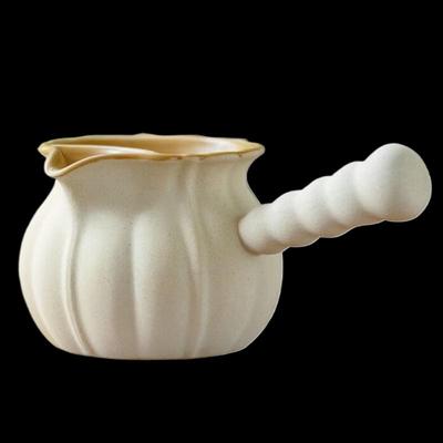 Ceramic Tea Set with Flower Mouth Pot