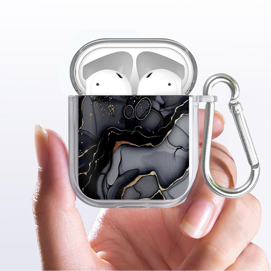 Fashion Marble Pattern Case For Airpods Pro3 Pro2 4 2 1 Pro 3 Clear Earphone Cases Cover