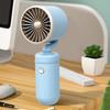 Handheld Fan with Adjustable Tilt Portable Mini Cooling Fan Long Battery Life Fast Charging Low Noise Desktop Fan for Students Travel
