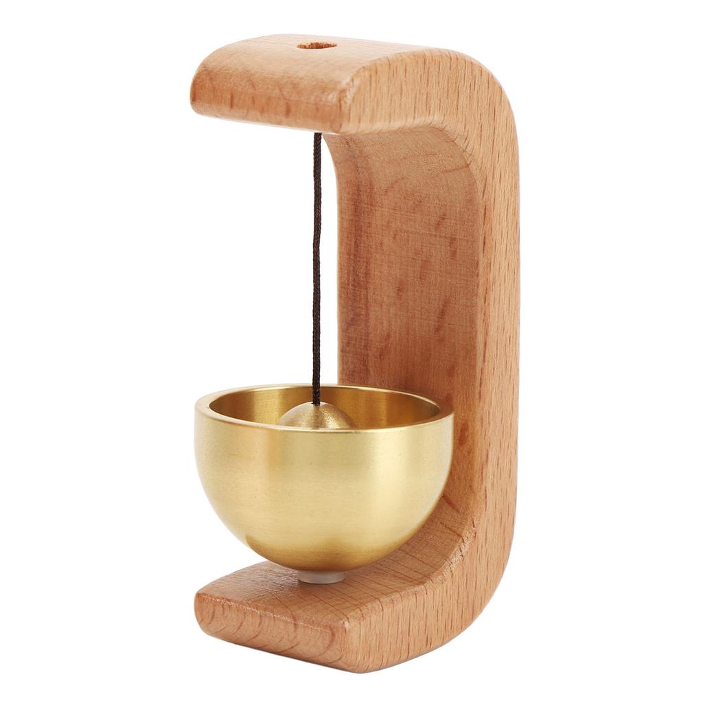 Entrance Bell Reminder Beech Brass Suction Door Shopkeeper Doorbell Hanging Ornament for Room
