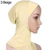 Soft Solid Color Women Full Cover Scarf Cap Underscarf Neck Head Bonnet Hat