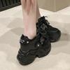 Fashion 10CM Women Casual Platform Sneakers High Heels New Spring Sports Vulcanized Shoes Cute Trainers Chunky Sneakers Zapatos Mujer