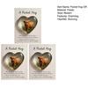 Highland Cow Pocket Hug Mini Heart Shaped Highland Cow Ornament with Inspirational Card Heartfelt