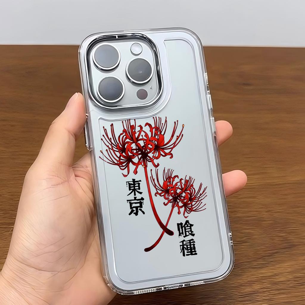 Coque de téléphone Anime Japonais Tokyo Ghoul Pour iPhone 17 16e 16 15 14 13 12 11 mini Pro Max X XR XSMAX 8 7 Air Plus Housse Souple