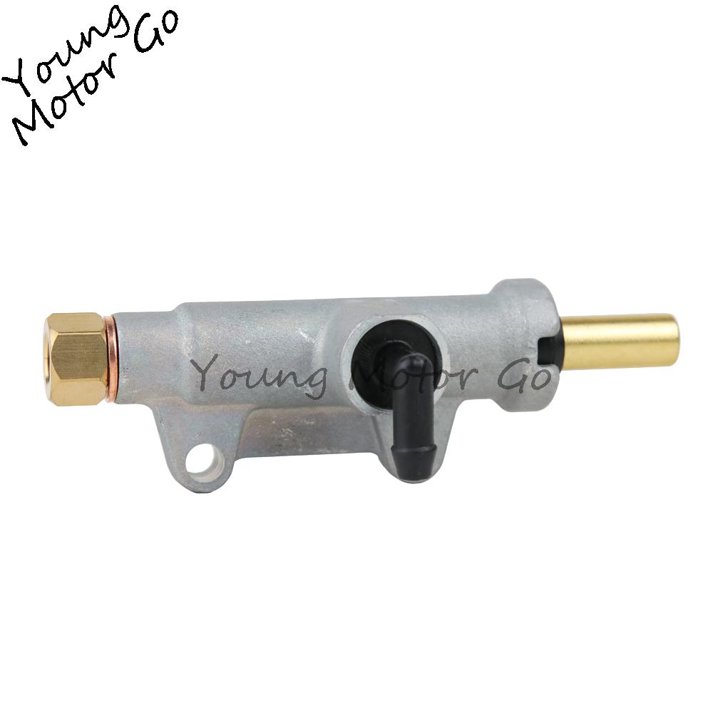 Motorcycle Rear Foot Hydraulic Brake Master Cylinder Pump For ATV Polaris Sportsman 335 400 450 500 600 700 800 Reservoir Magnum