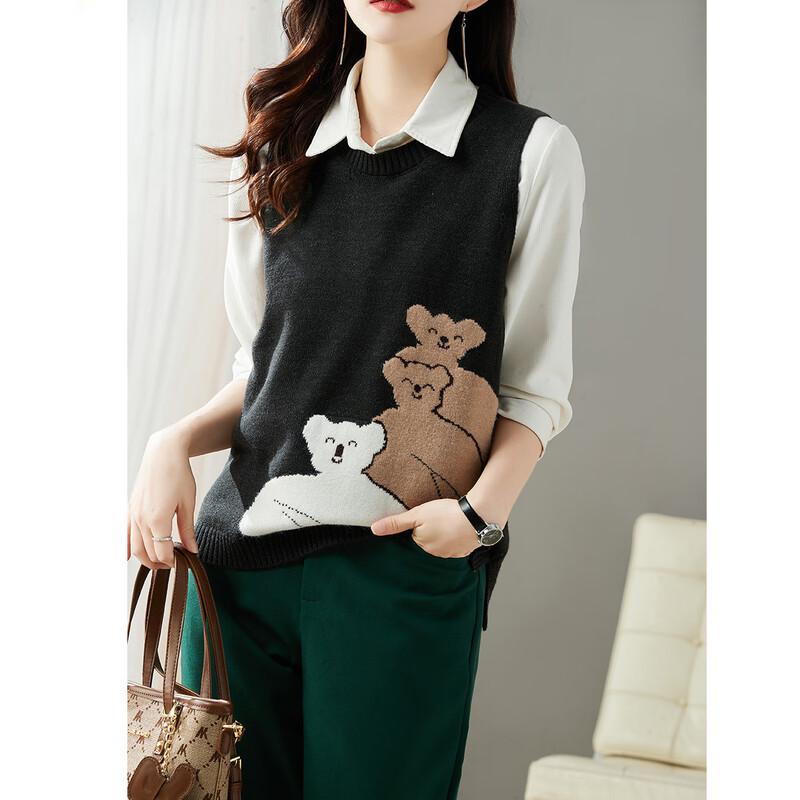 

Firstview Women s Slimming Casual Vest F21C10095 One Size