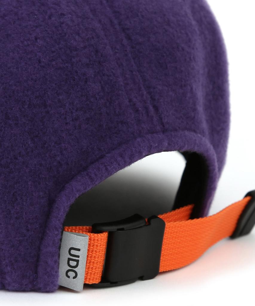 Eondeokeonteulol Fleece Winter Camp Cap Camp / Alpaca Fleece / Purple Wine