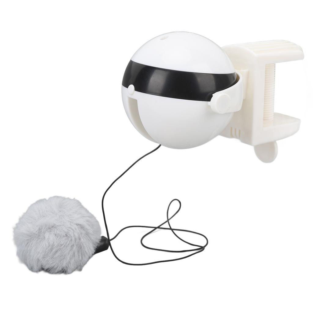 Cat Automatic Lifting Ball Interactive Adjustable Base Cat Retractable Rope Lifting Ball Toy for Hom