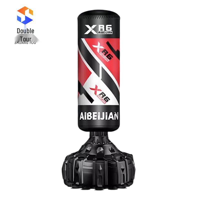 Rotating Tumbler Boxing Punching Bag with Gloves