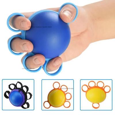 Pelota Fortalecedora de Agarre para Terapia de Mano Estirador de Dedos Equipo de Ejercicio Físico Para Relajación Muscular del Brazo Recuperación Rehabilitación