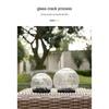 Outdoor Solar Crack Ball Lampe Hof Landschaft Vergraben Eishockey Lampe Garten Rasen Plug-In Lampe Ball Garten Dekoration Ornamente