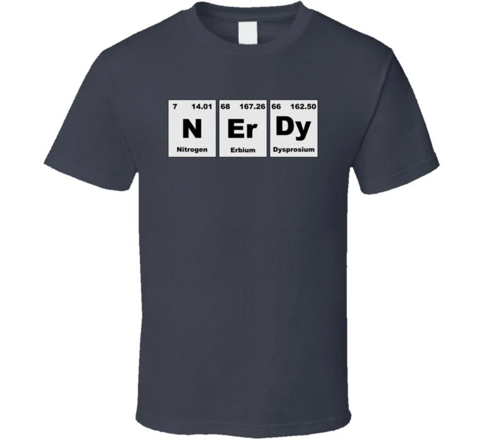 Nerdy Science Periodic Table Eleunisexts Funny College T Shirt S