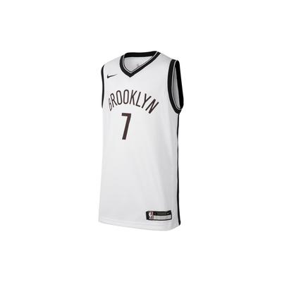 Letter Embroidery Print Round Neck Vest Childrens Basketball Jersey Kids Tops White DZ4138-100