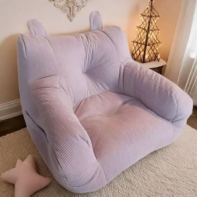 Cartoon Princess Toddler Sofa – Soft, Anti-Fall Floor Seating with Backrest