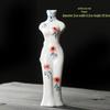 Antique Blue and White Chinese Porcelain Vase - European & American Handicraft for Flower Arrangements