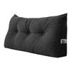 Triangular Wedge Headboard Pillow with Side Pockets Positioning Support Ergo-Triangle Headrest Lumbar Support Bed Backrest