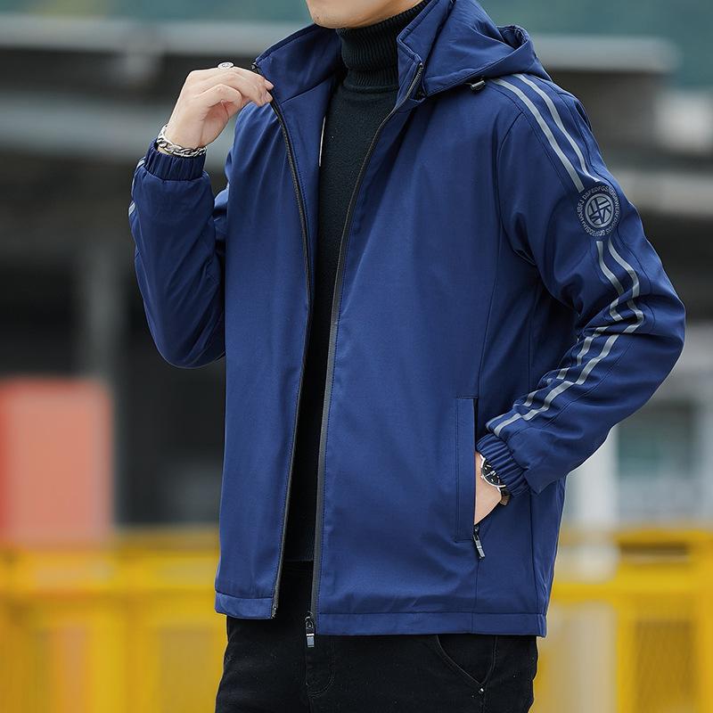 2025 Fall/Winter New Windproof Jacket Men's Regular Fashion Trend Men's Warmth