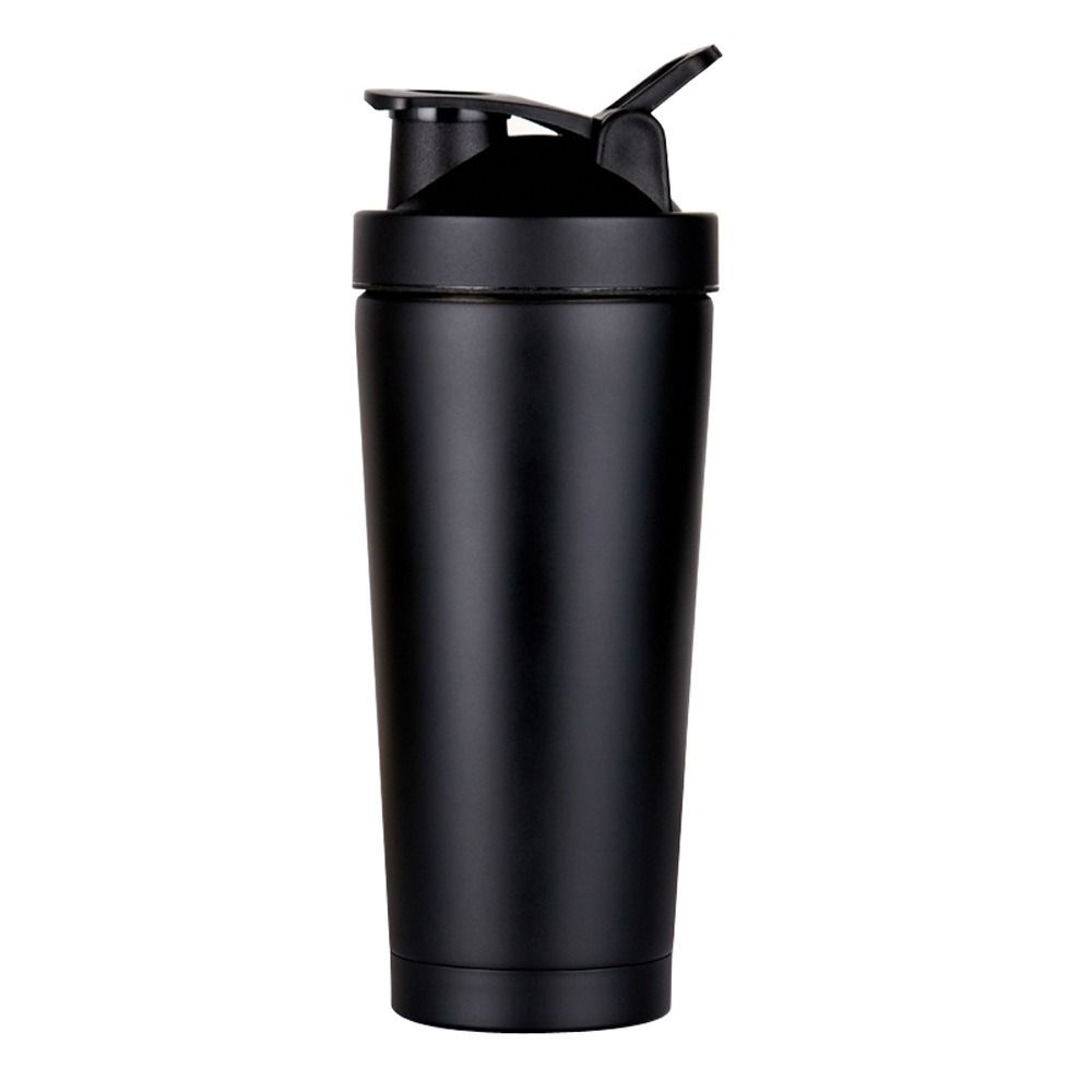 304 Stainless Steel Whey Shakes Cup 500ml/750ml Fitness Protein Powder Cup  Hiking Sports
