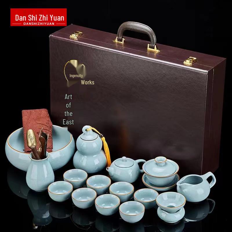 Ru Ware Ceramic Teapot Set