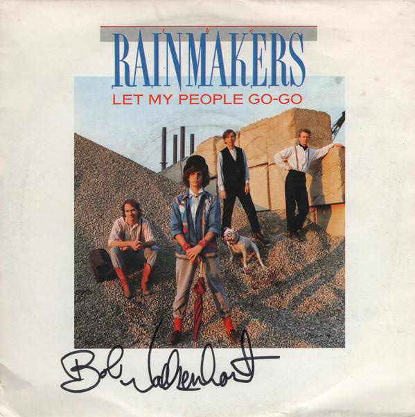 7inch Record RAINMAKERS - Let My People Go-go MER238 Mercury 1987 UK Rock Used