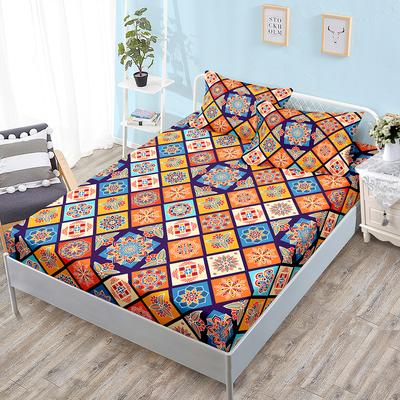 Böhmischer Stil Laken Matratzenschoner Mode Bettwäsche Elastisches Spannlaken Kinder Erwachsene Bettbezug Einzelbett Doppelbett Queen-Size King-Size