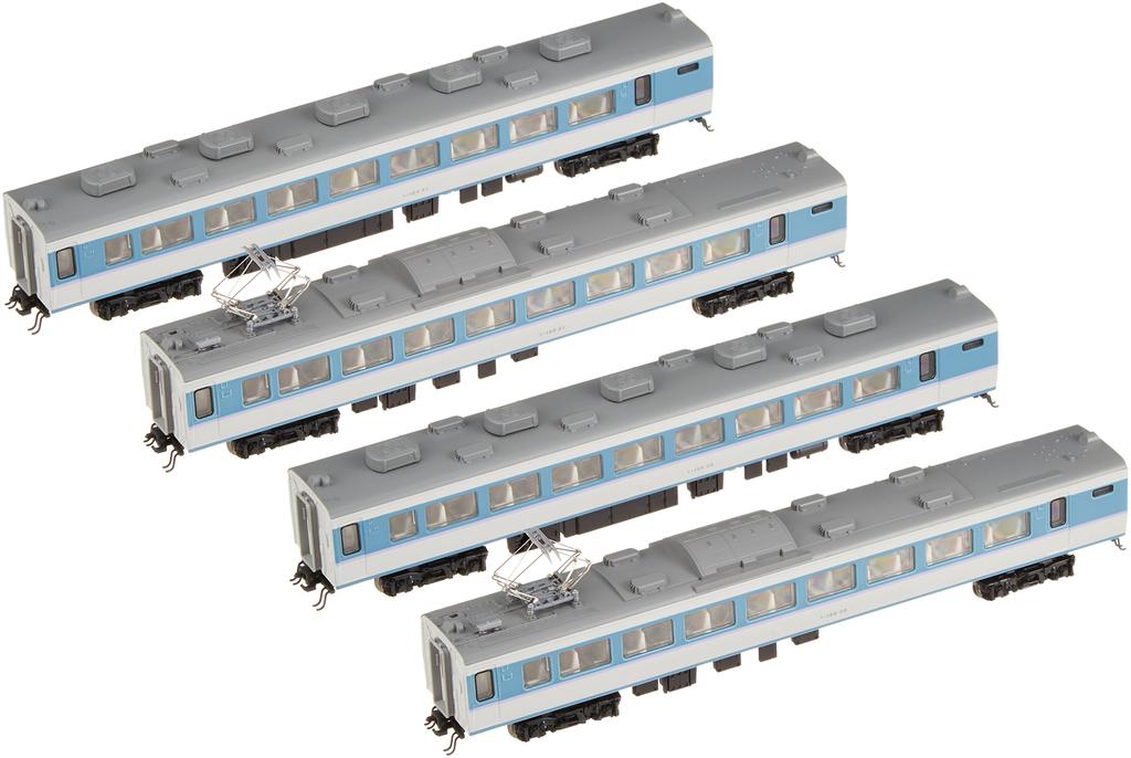 KATO N Gauge 189 Series Azusa New Color Additional Set Railway Model Train 4-Car 10-427