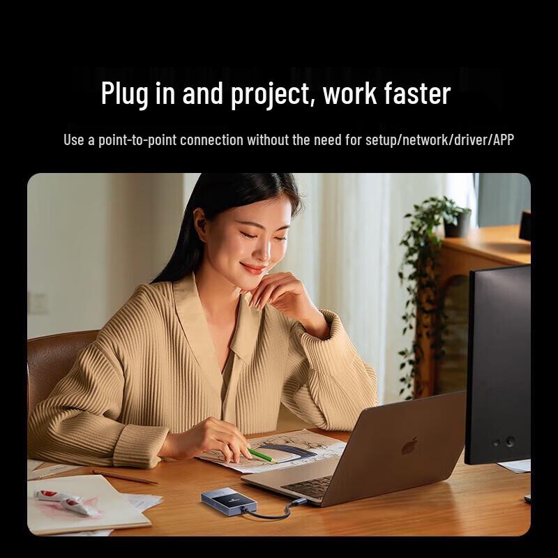 Ugreen 4K Wireless HDMI Type-C Screen Mirroring Adapter