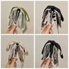 Hairpin Bowknot Hair Clip Ribbon Vertical Clip Fashion Hair Claw  Ponytail Holder
