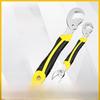 Arrizo Adjustable Multi-Purpose Wrench Set: Self-Tightening Pipe Clamp and Multi-Function Fast Pipe Wrench