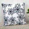 Chamomile Pillowcase Sofa Car Waist  Home Style Flower Landscape Cushion Cover