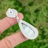 925 Sterling Silver Natural Blue Rhodochrosite Green Amethyst Pendant Jewelry