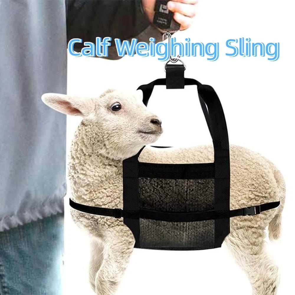 Heavy Duty Calf Weighing Sling Adjustable Animal Carrier Sling  For Dogs Pigs Lambs Goats Calves