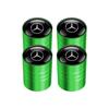 4 stuks Auto Wiel Band Ventieldopjes Luchtstuurhoesjes voor MERCEDES BENZ W203 W204 W205 W206 W209 W210 W211 W212 W213 W176 W166 W163 IX3
