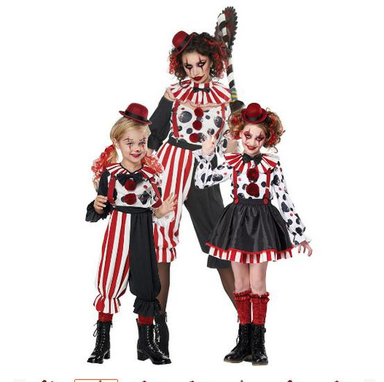 June 1st Kids' Clown, Princess, Devil, Angel, Vampire Cheer Costume