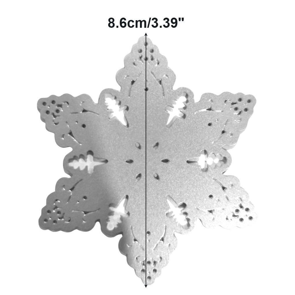 Cards Making Dies Cut Cutting Die Nesting Cards Papercraft Embossing Decoration Snowflake Shaped Paper Cut