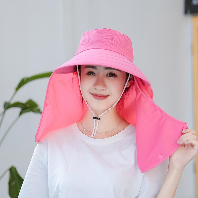 Summer Sun Hat Women's Anti-uv Big Brim Sunscreen Fisherman Hats Korean Outdoor Cycling Travel Hiking Beach Hat