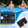 Durable Polyester Large Mesh Organizer Versatile Outdoor Pool & Bath Toy Storage Hanging Bag for All Ages