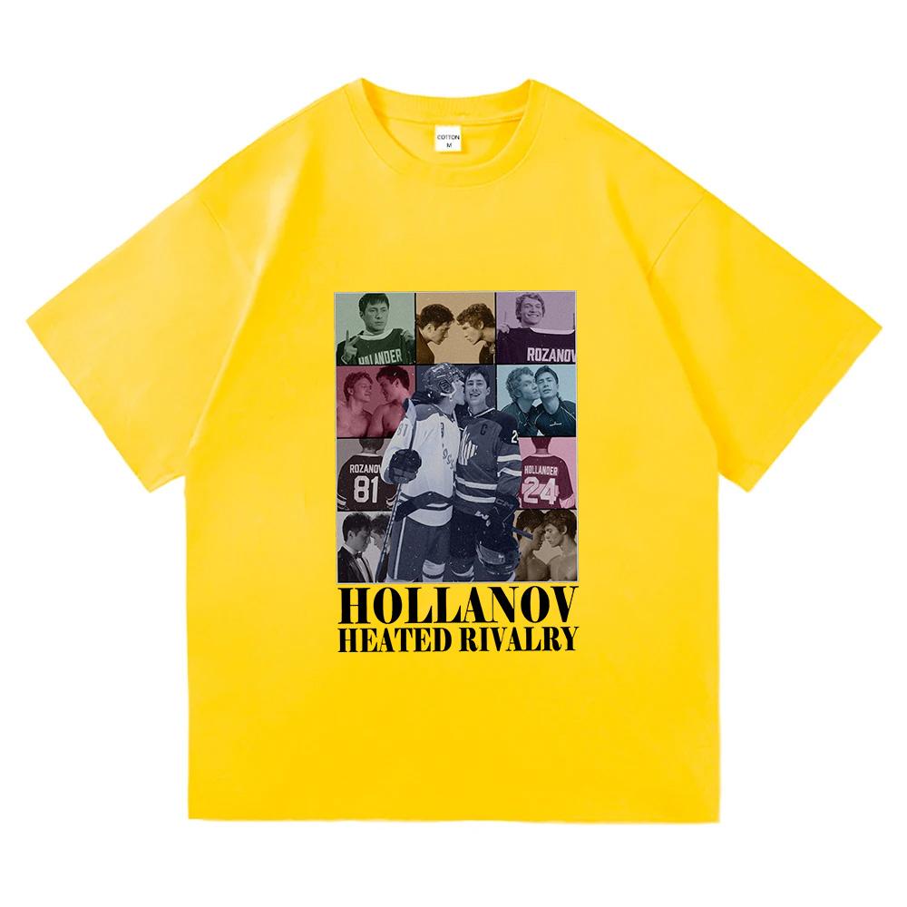 Comfort Cotton T Shirt Heated Rivalry Shane Hollander 24 Streetwear Men Women Casual Oversized T-shirts Fashion Tees High Street