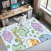 Custom Name Dinosaur Printed Carpet,Rug for Office Chair Living Room Bedroom Kitchen Room Decor Gifts.