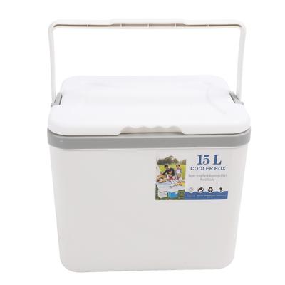 15L isolierte tragbare Kühlbox, professionelle, dauerhafte Kühlisolierung, harte Kühlbox für den Außenbereich