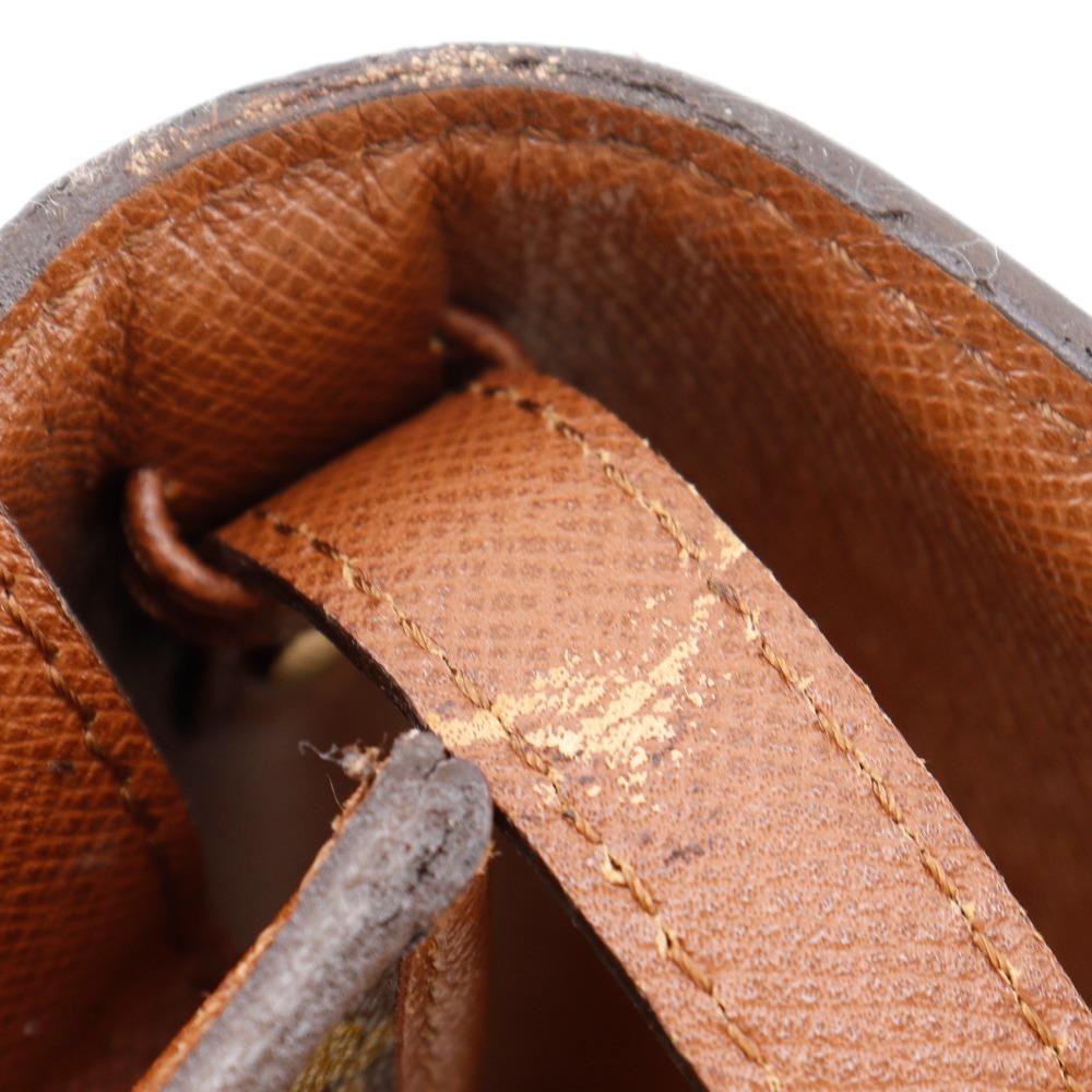 Louis Vuitton Bordeaux 24 Shoulder Bag M51798 Vintage 2-way Clutch Brown Monogram Canvas Women Used